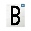 Nanofilm for Italy (Moto) license plates - Symbol "B"