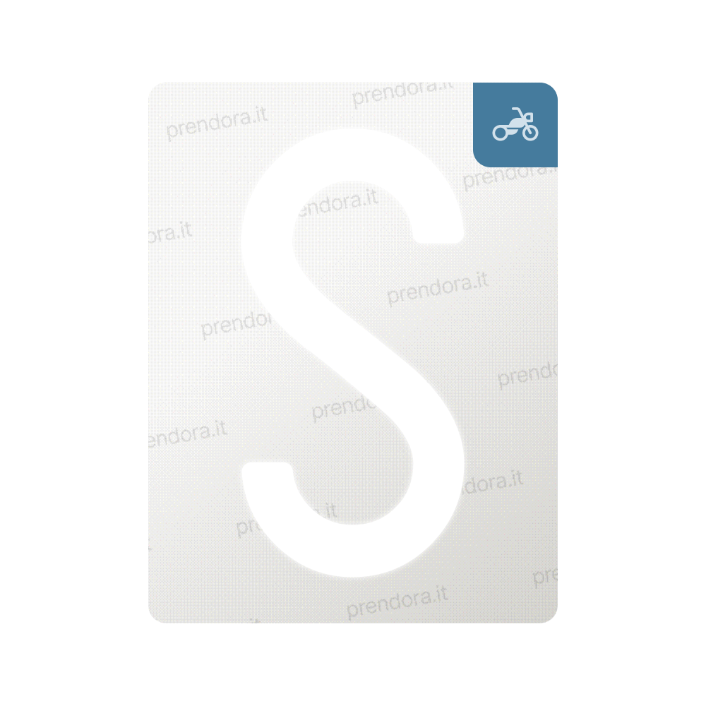 Nanofilm for Italy (Moto) license plates - Symbol "S"