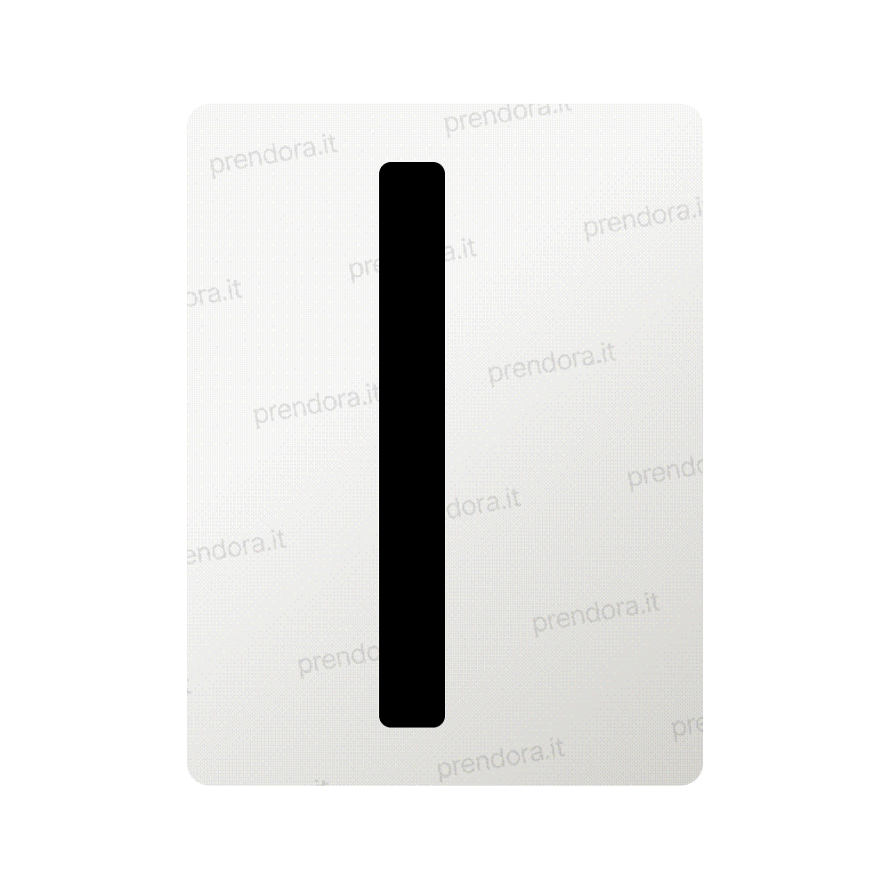 Nanofilm for Italy (Front) license plates - Symbol "I"