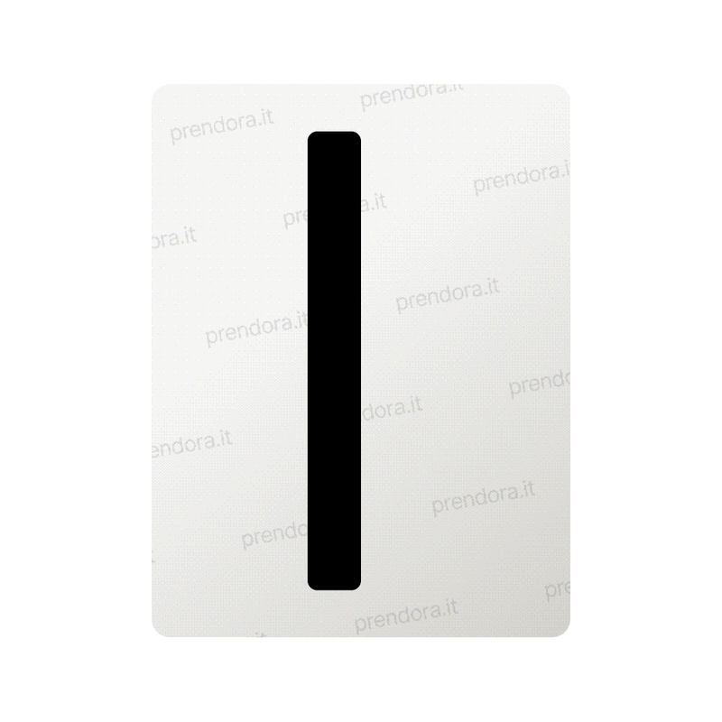 Nanofilm for Italy (Front) license plates - Symbol "I"